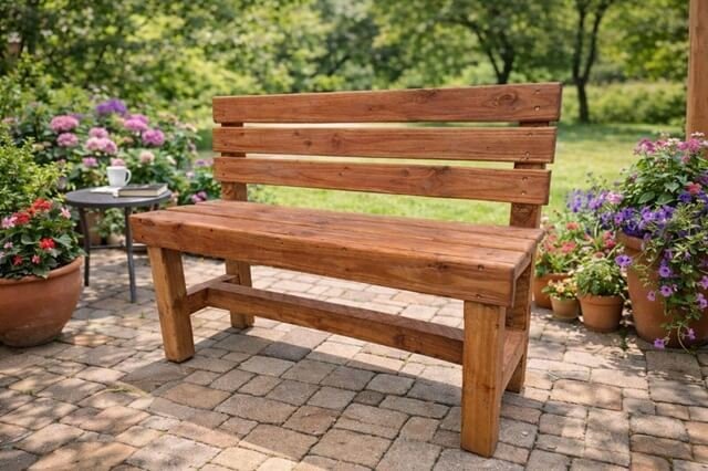 Banc-jardin-bois-palette