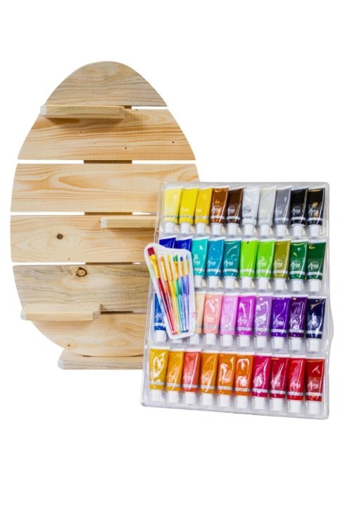 Kit créatif oeuf en bois