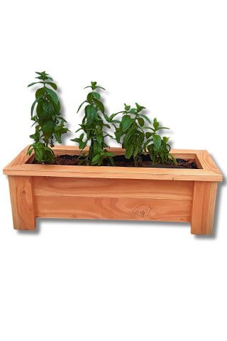 Bac à plantes en bois de palette