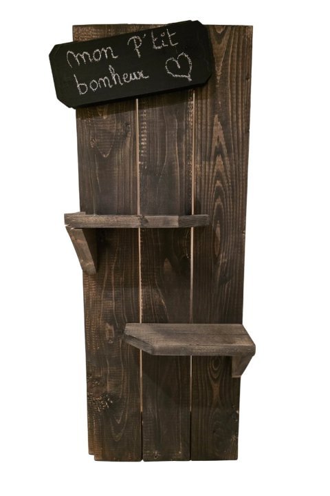 Etagère en bois vieilli