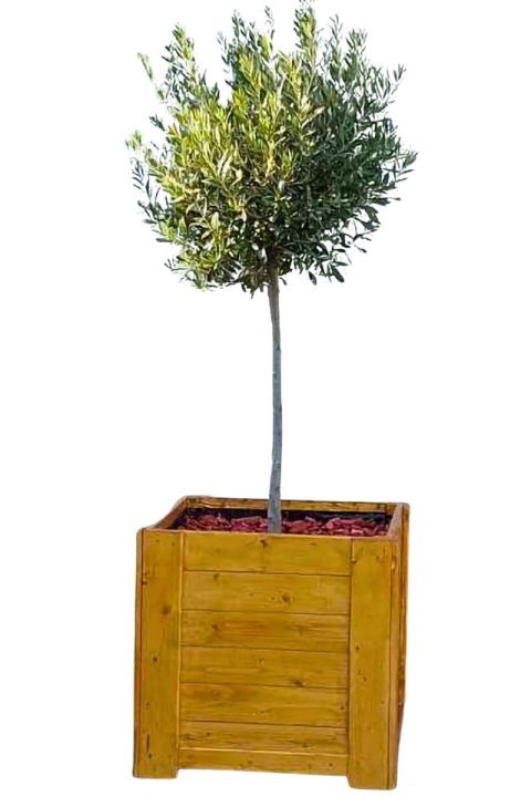 Jardinière en bois de palette