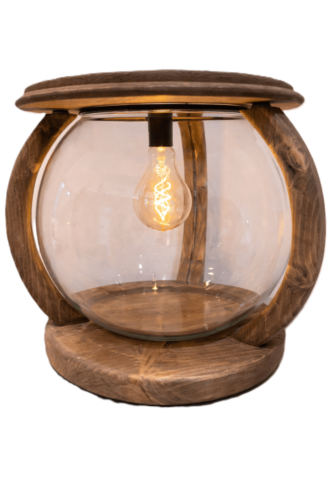 lampe bois personnalisable