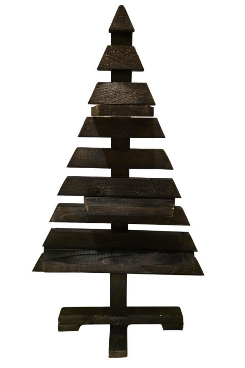 Sapin artificiel en bois noir 