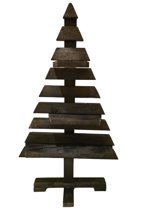 Sapin artificiel en bois noir