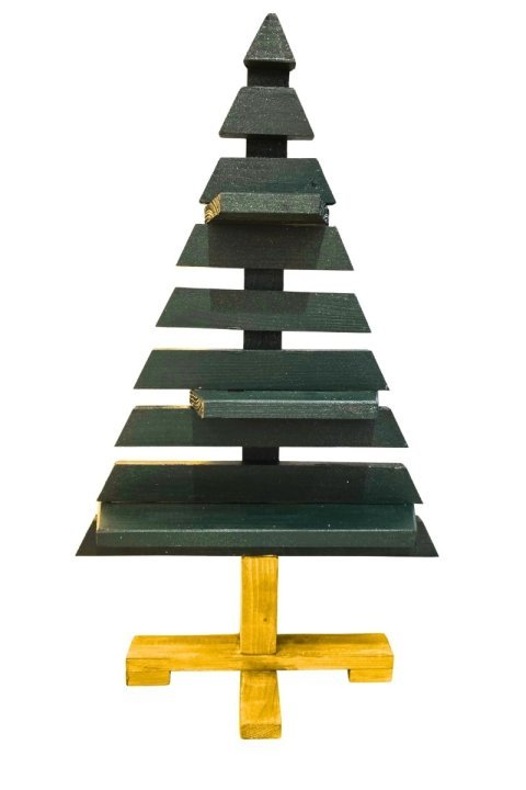 Sapin en bois vert nature 
